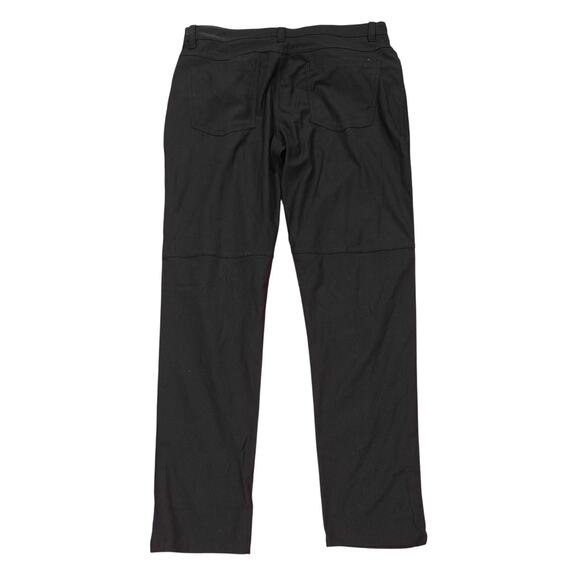 Burnside Black Modern Fit Everywhere Tech Pants Mens 33 - Picture 4 of 4